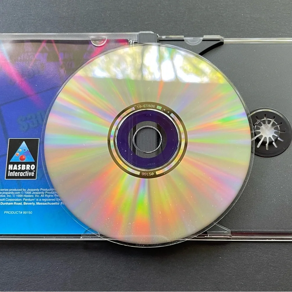 Vintage Jeopardy CD-Rom PC Game Windows 95/98 - Alex Trebek